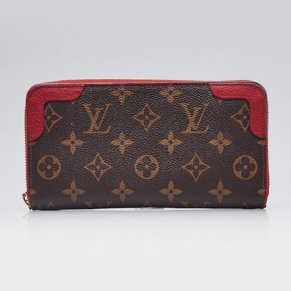 Louis Vuitton Cerise Monogram Canvas Retiro Wallet - Picture 1 of 9